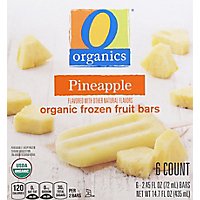 O Organics Fruit Bars Pineapple - 6-2.45 Oz - Image 2