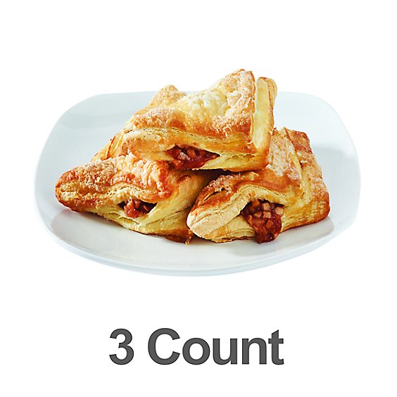 Bakery Turnover Mini Apple 3 Count - Each