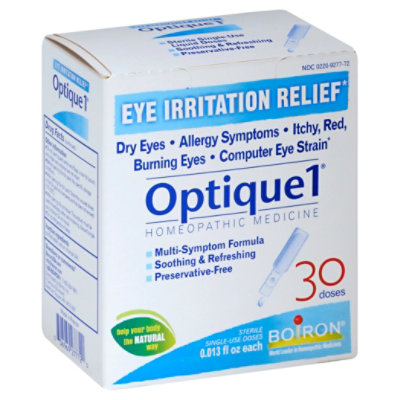 Boiron Optique 1 Eye Drops Single Doses - 30 Count