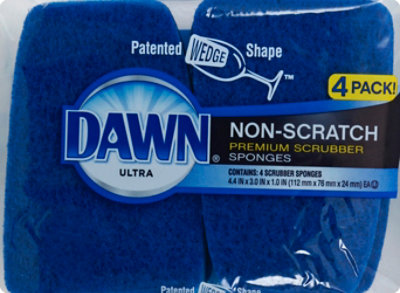 Dawn Scrub Sponge - 4 Count - Image 2