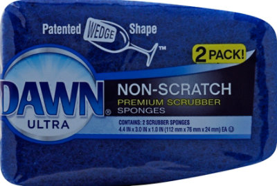 Dawn Scrub Sponge No Scratch - 2 Count - Image 2