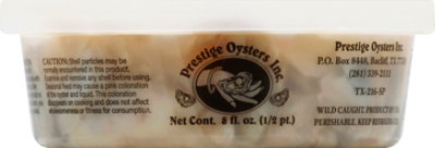 Oysters Small Fresh Jar Gulf - 8 Oz - Image 2