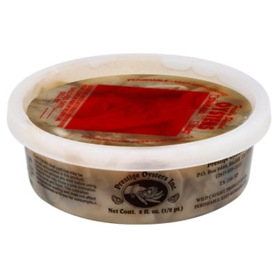 Oysters Small Fresh Jar Gulf - 8 Oz