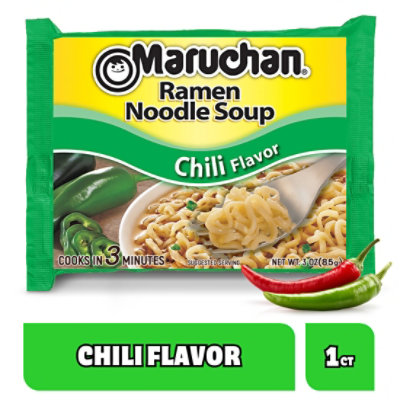 Maruchan Ramen Noodle Soup Chili Flavor - 3 Oz - Image 3