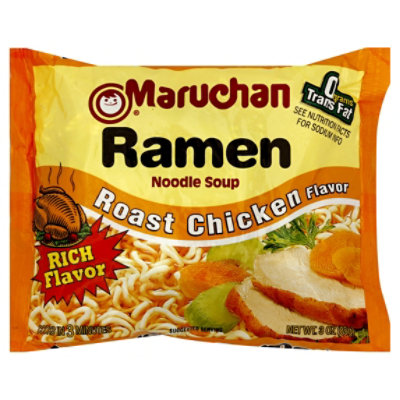 Maruchan Ramen Noodle Soup Roast Chicken Flavor - 3 Oz - Image 1