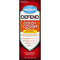 Hylands Defend Cold Cough - 4 Fl. Oz. - Image 2