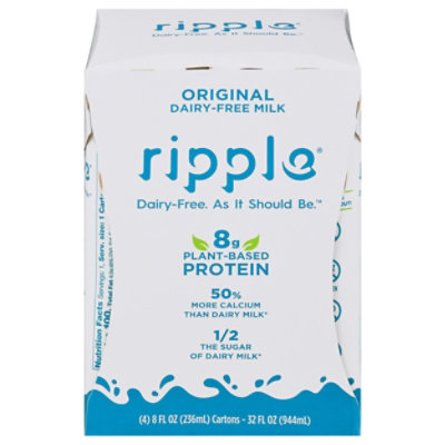 Ripple Milk Dairy Free Original - 4-8 Fl. Oz. - Image 3