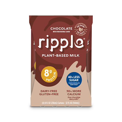 Ripple Milk Dairy Free Chocolate - 4-8 Fl. Oz.