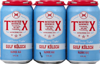 Twisted X Gulf Kolsch In Cans - 6-12 Fl. Oz. - Image 2