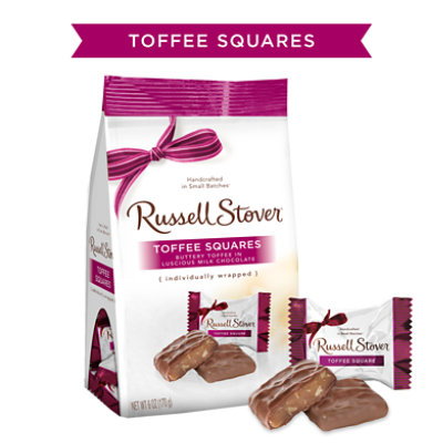 Milk Chocolate Toffee Square Favorite Bag - 6 Oz - Image 2