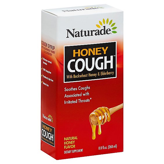 Naturade Cough Syrup Honey - 8.8 Fl. Oz.