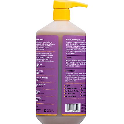 Alaffia Body Wash Everyday Lavender - 32 Fl. Oz. - Image 5