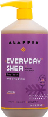 Alaffia Body Wash Everyday Lavender - 32 Fl. Oz. - Image 2