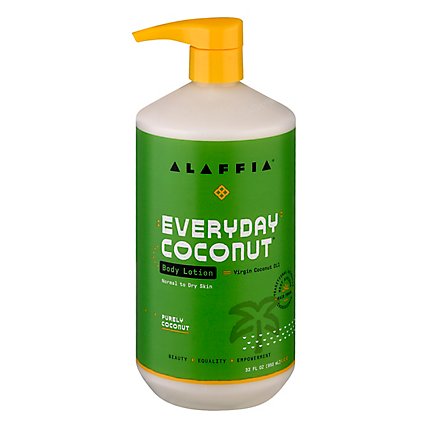 Alaffia Body Lotion Everyday Coconut - 32 Fl. Oz. - Image 3