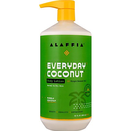 Alaffia Body Lotion Everyday Coconut - 32 Fl. Oz. - Image 2