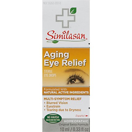 Similasan Aging Eye Relief Sterile Eye Drops - .33 Fl. Oz. - Image 2