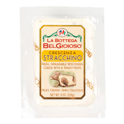 La Bottega BelGioioso Crescenza-Stracchino Cheese Wedge - 8 Oz - Image 1