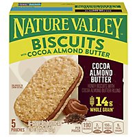 Nature Valley Biscuits With Cocoa Almond Butter - 5-1.35 Oz
