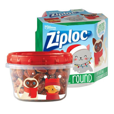 Ziploc Limited Edition Twist N Loc Small Round Containers & Lids - 3 Count - Image 2