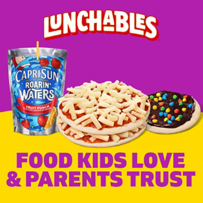 Lunchables Pizza Treatza with Capri Sun Roaring' Waters Fruit Punch - 10.5 Oz - Image 5