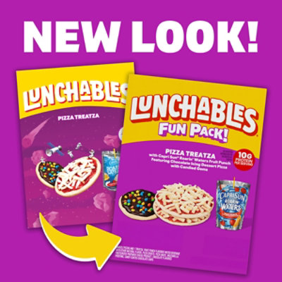Lunchables Pizza Treatza with Capri Sun Roaring' Waters Fruit Punch - 10.5 Oz - Image 3