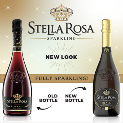 Stella Rosa Imperiale Black Lux Sparkling Red Wine - 750 Ml - Image 3
