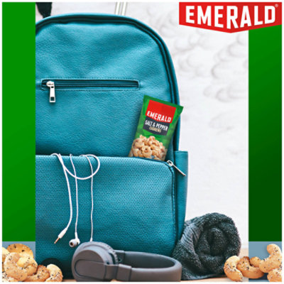 Emerald Salt Pepper Cashews Tube Nuts - 2.5 Oz - safeway