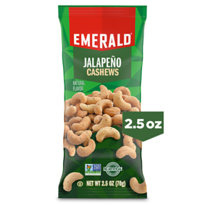 Emerald Jalapeno Cashews - 2.5 Oz