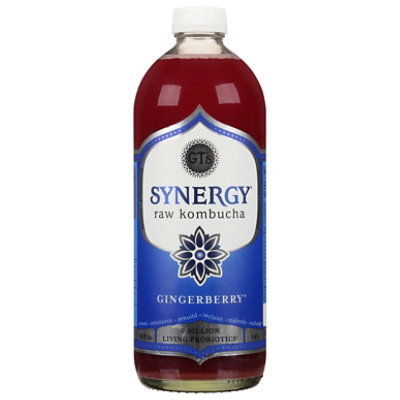 GT's Synergy Gingerberry Kombucha - 48 Fl. Oz. - Image 3