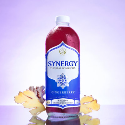 Synergy The Real Kombucha Gingerberry  - 48 Fl. Oz. - Image 7