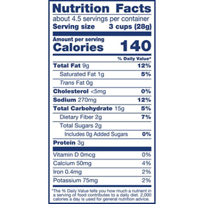 SkinnyPop Real Aged White Cheddar Cheese Popcorn Grocery Size Bag - 4.4 Oz - Image 3