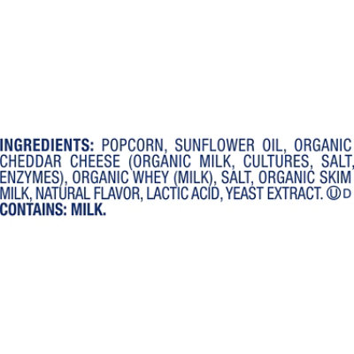 SkinnyPop Real Aged White Cheddar Cheese Popcorn Grocery Size Bag - 4.4 Oz - Image 4
