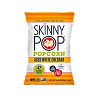SkinnyPop Real Aged White Cheddar Cheese Popcorn - 4.4 Oz - Image 1