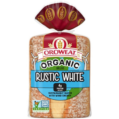 Oroweat Organic Rustic White Bread - 27 Oz
