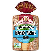 Oroweat Organic Rustic White Bread - 27 Oz - Image 1
