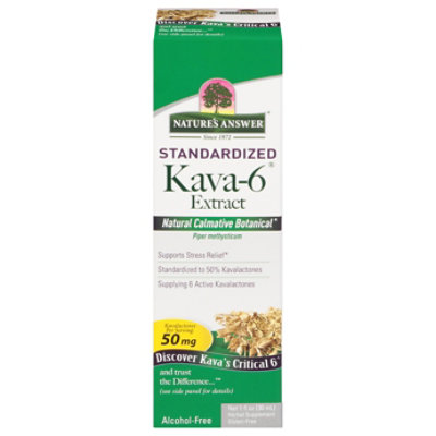 Natures Answer Kava 6 Extract Af - 1 Fl. Oz.