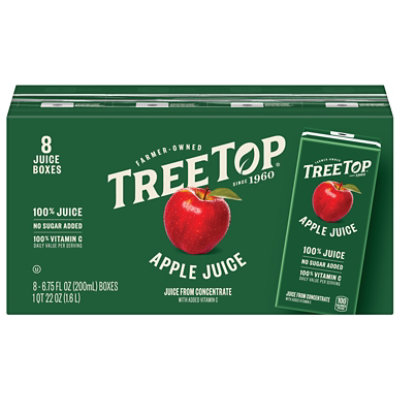 Tree Top Apple Juice - 8 Count - safeway