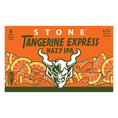 Stone Beer IPA Tangerine Express Cans - 6-12 Oz - Image 3