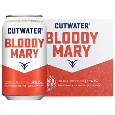 Cutwater Spirits Mild Bloody Mary Rtd - 4-12 Oz