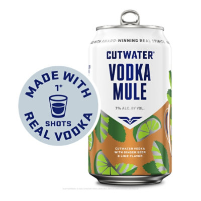 Cutwater Mule Vodka Cans - 4-12 Fl. Oz. - Image 4