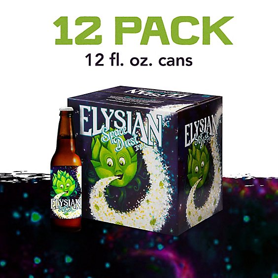 Elysian Space Dust IPA Craft Beer India Pale Ale Bottles - 12-12 Fl. Oz.