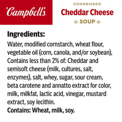 Campbell's Condensed Cheddar Cheese Soup - 10.5 Oz - Image 5