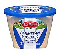 Galbani Parmesan & Asiago Shredded Cheese - 6 Oz