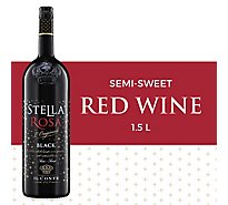 Stella Rosa Wine Black Semi Sweet Black Il Conte - 1.5 Liter