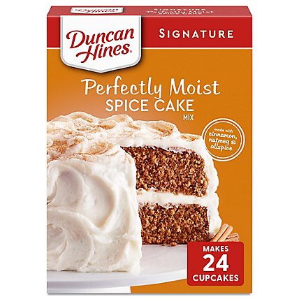 Duncan Hines Signature Perfectly Moist Spice Cake Mix - 15.25 Oz - Image 2