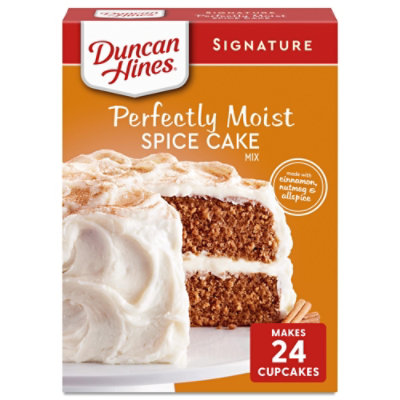 Duncan Hines Signature Perfectly Moist Spice Cake Mix - 15.25 Oz - Image 1