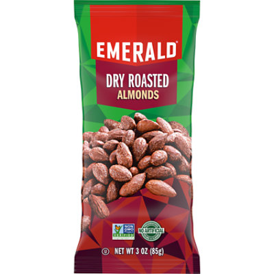 Emerald Dry Roasted Almonds - 3 Oz