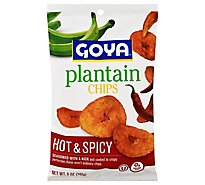 Goya Plantain Chips Hot & Spicy Bag - 5 Oz