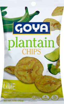 Goya Plantain Chips Lime Bag - 5 Oz - Image 2