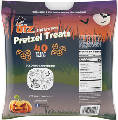 Utz 40 Count Sack English Halloween - 20 Oz - Image 6